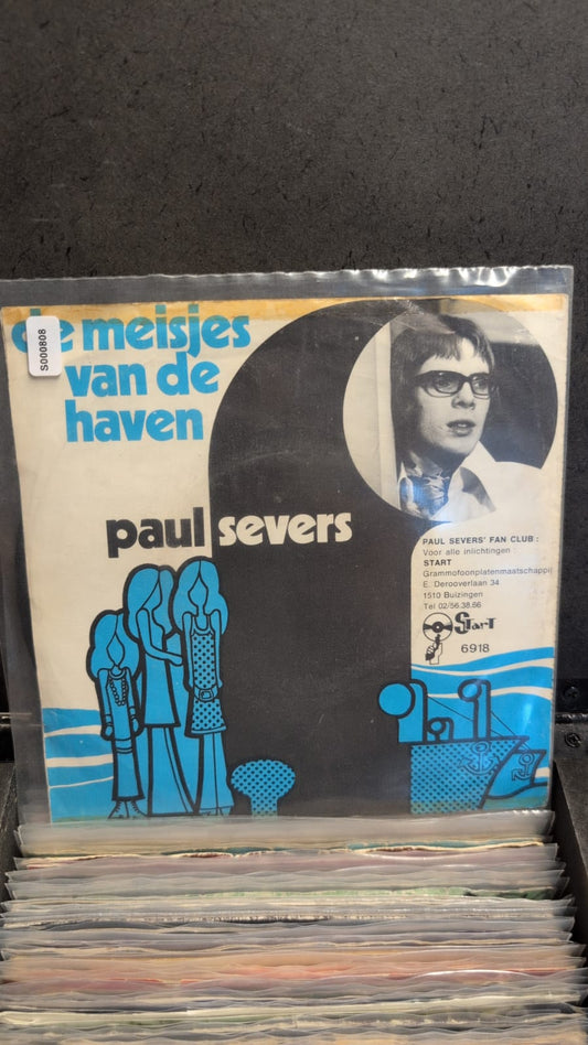 S000808 - Paul Severs - De meisjes van de haven / Geen wonder dat ik ween