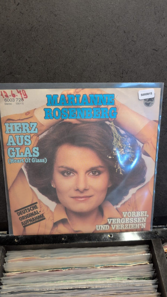 S000815 - Marianne Rosenberg - Herz aus Glas (Heart of glass) / Vorbei, vergessen und verzieh'n