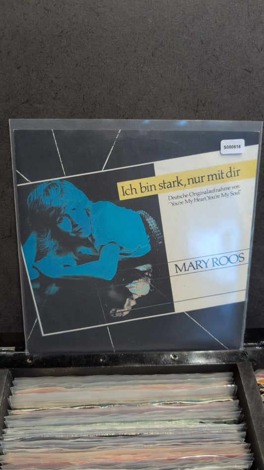 S000818 - Mary Roos - Ich bin stark, nur mit dir (your my heart) / Niemand wird am schluss Sieger sein