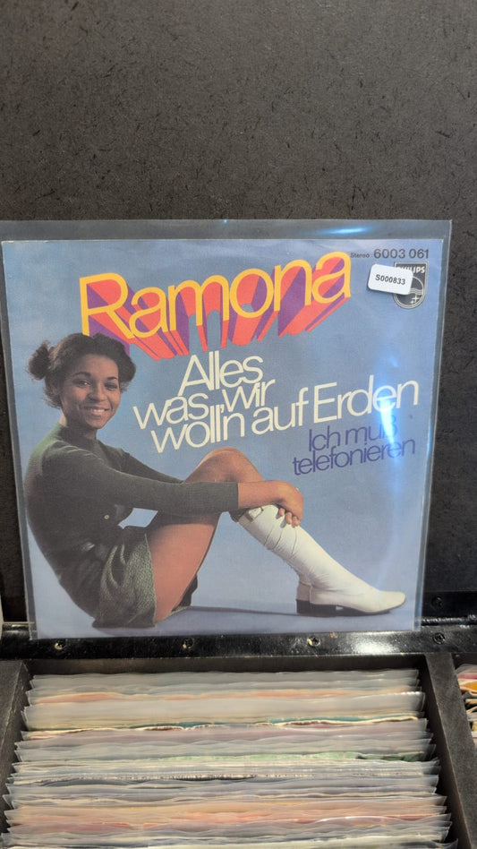 S000833 - Ramona - Alles was wir woll'n auf Erden / Ich muss telefonieren