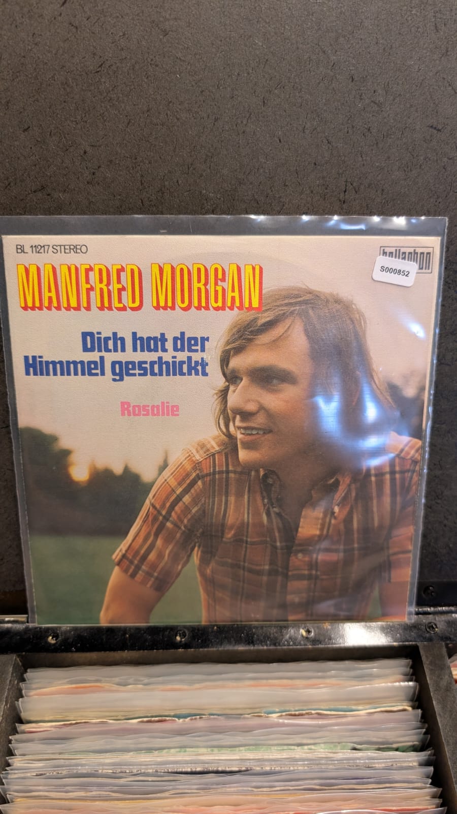 S000852 - Manfred Morgan - Dich hat der Himmel geschickt / Rosalie