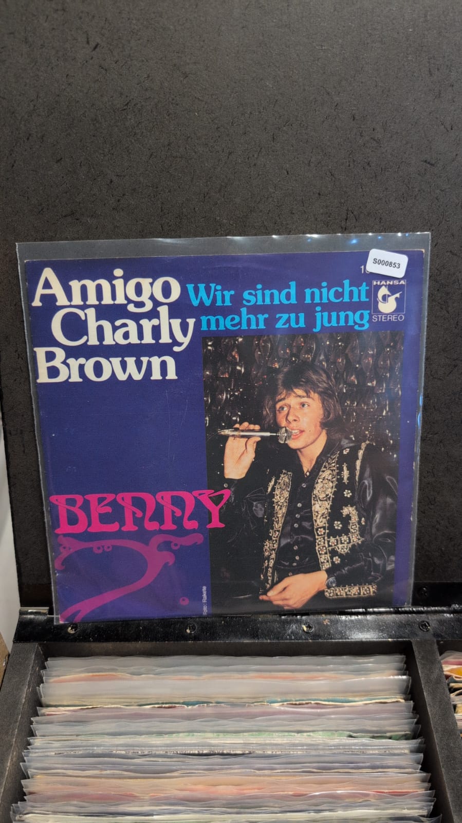S000853 - Benny - Amigo Charly Brown / Wir sind nicht mehr zu jung