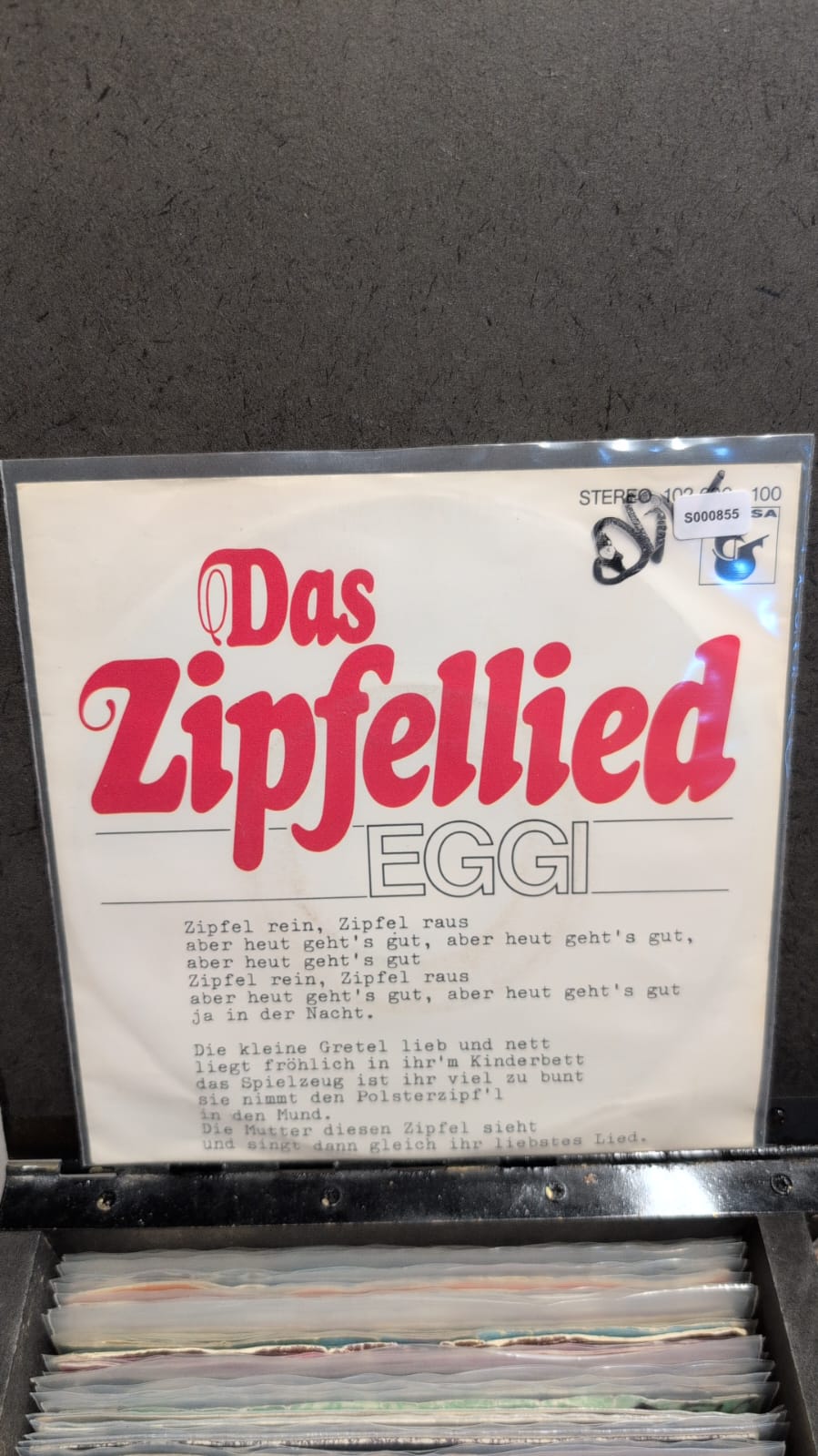 S000855 - Eggi - Das Zipfellied / Mein Waldi und ich