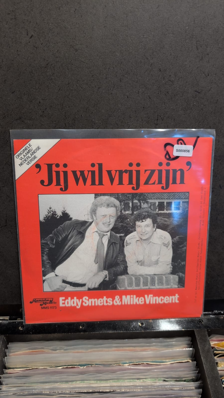 S000856 - Eddy Smets & Mike Vincent - Jij wil vrij zijn / Jij wil vrij zijn