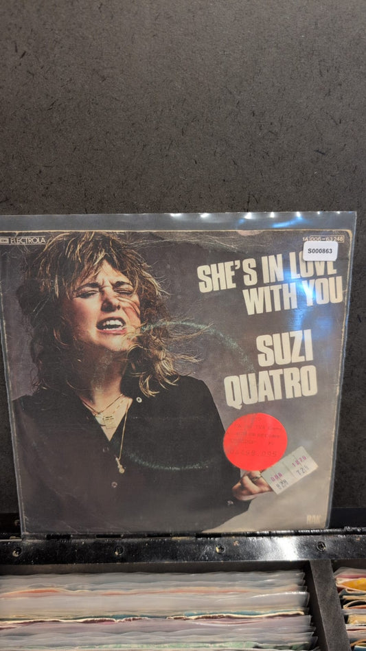S000863 - Suzi Quatro - She's in love with you (zij is gek op jou) / Space Cadets