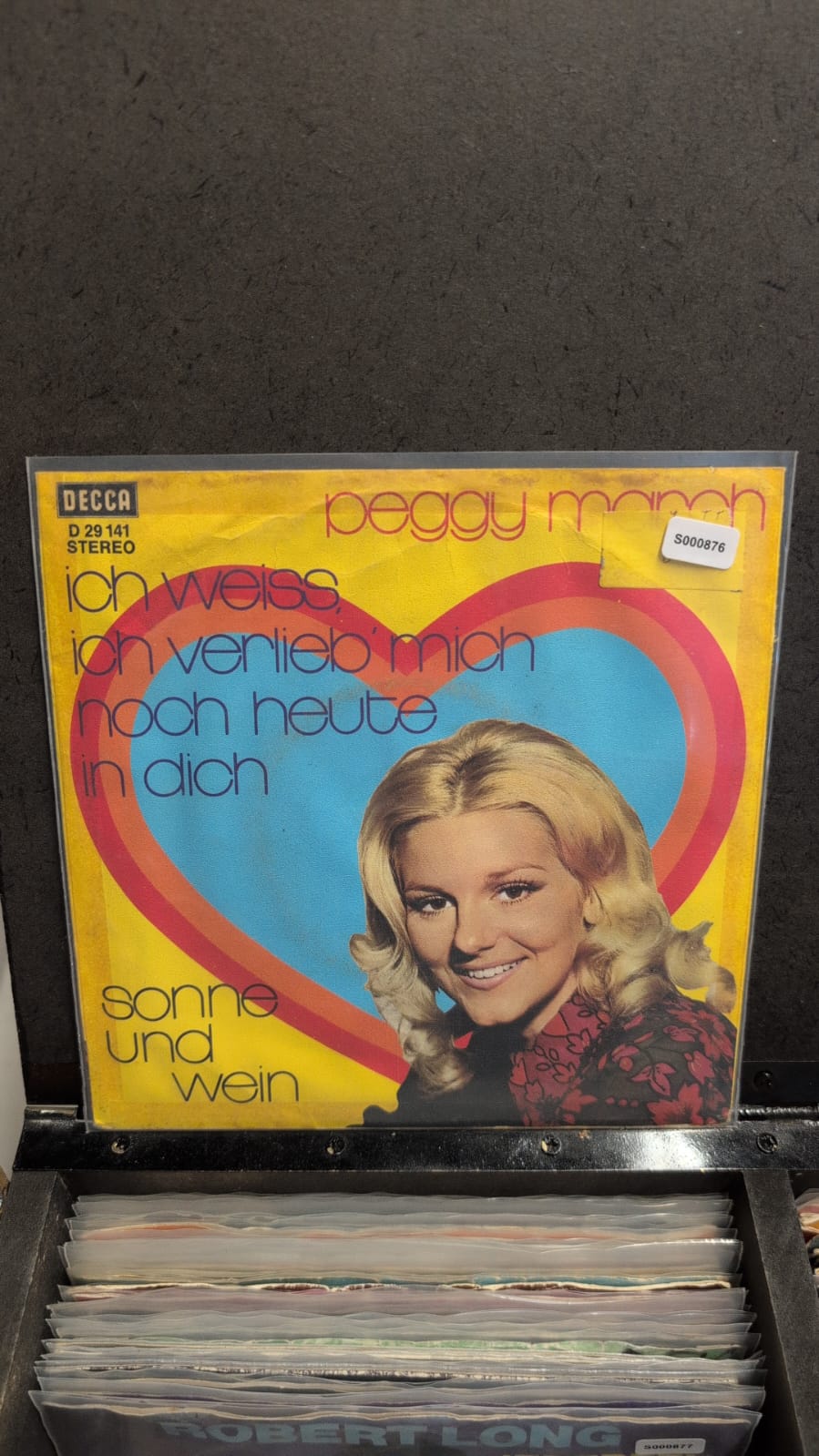 S000876 - Peggy March - Ich weiss, ich verlieb' mich noch heute in dich / Sonne und Wein