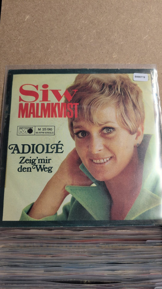 S000719 - Siw Malmkvist - Adiolé (Alles OK) / Zeig' mir den Weg
