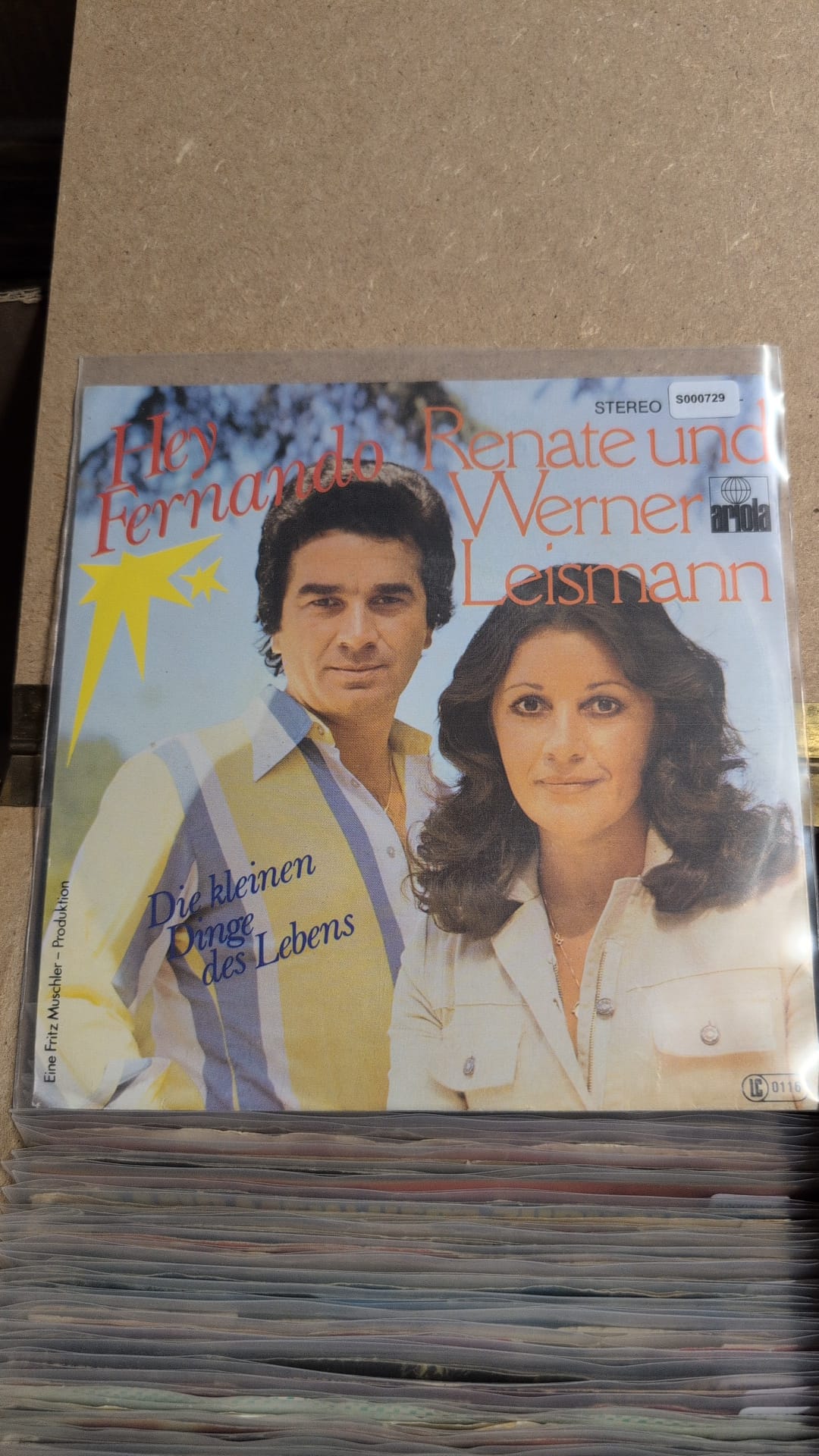 S000729 - Renate und Werner Leismann - Hey Fernando / Die kleinen Dinge des Lebens