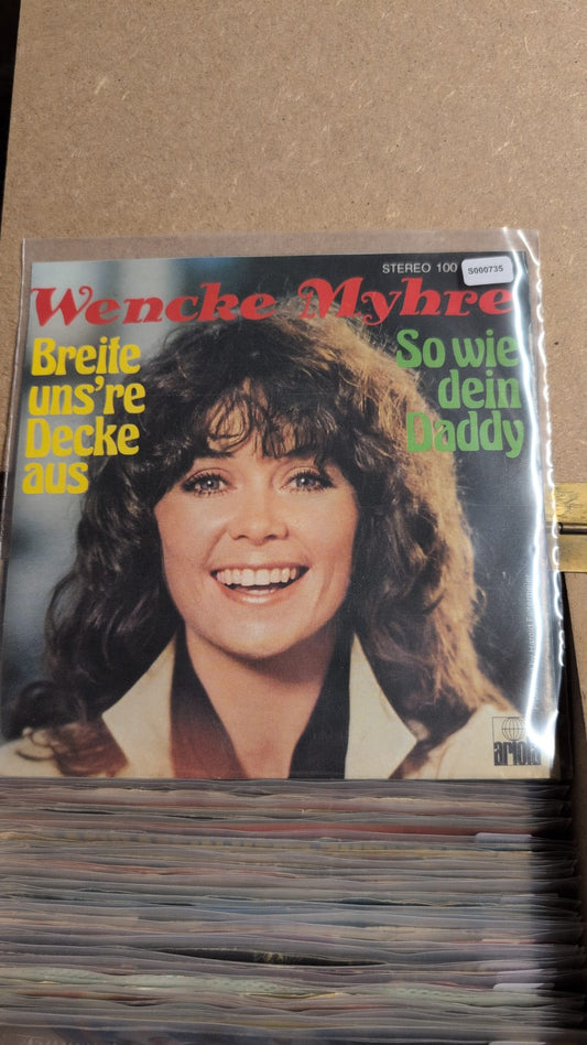 S000735 - Wencke Myhre - Breite uns're Decke aus / So wie dein Daddy